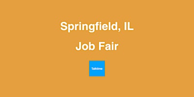 Hauptbild für Job Fair - Springfield