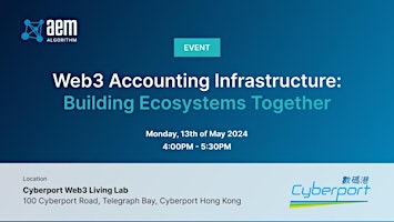 Imagem principal do evento Web3 Accounting Infrastructure: Building Ecosystems Together