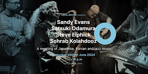 Sandy Evans, Satsuki Odamura, Steve Elphick & Sohrab Kolahdooz  primärbild