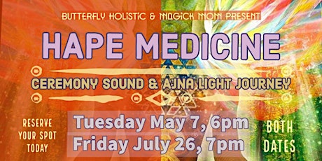 Hape Medicine Ceremony Sound & Ajna Light Journey