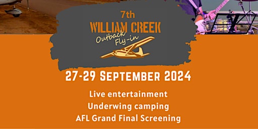 William Creek 7th Annual Outback Fly-In 2024 primary image