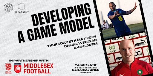 DEVELOPING A GAME MODEL' - COACH DEVELOPMENT WEBINAR primary image