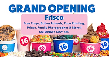 Primaire afbeelding van Free ice cream, balloon animals, free face painting, prizes and photographer!
