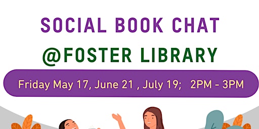 Foster Library Social Book Chat  primärbild