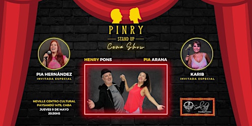 Immagine principale di Pinry Stand UP - Cena Show 