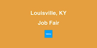 Primaire afbeelding van Job Fair - Louisville