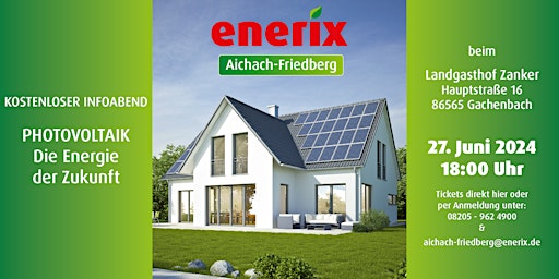 Immagine principale di Kostenloser Infoabend Photovoltaik & Stromspeicher 