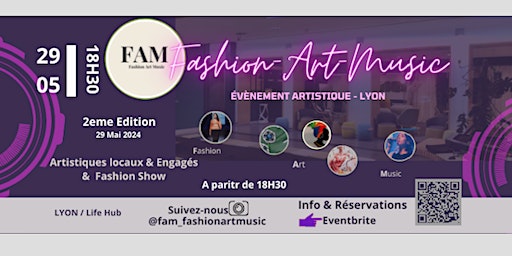 FAM. Fashion Art Music.                              Lyon 2nd Edition primary image
