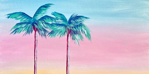 Paint & Unwind at Electric Bear Brewing Co, Bath - "Palm Springs" primary image