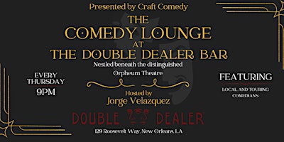 Imagem principal de The Comedy Lounge at The Double Dealer