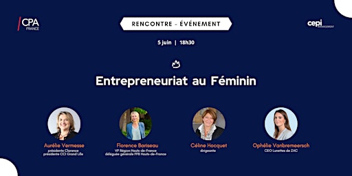 Entrepreneuriat au Féminin
