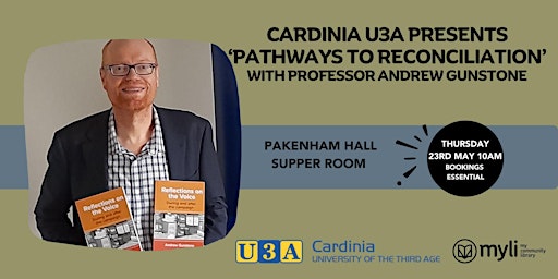 Cardinia U3A Presents-'Pathway to Reconciliation' primary image