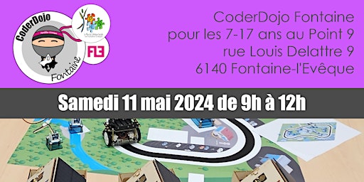 Imagem principal do evento CoderDojo Fontaine -  11/05/2024
