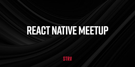 Imagem principal do evento React Native Meetup