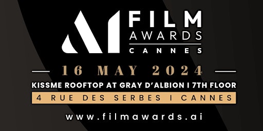 Imagem principal do evento AI Film Awards & AI Film Market