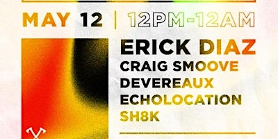 Sunday @ Firehouse • Erick Diaz, Craig Smoove, Devereaux + More • May 12th primary image