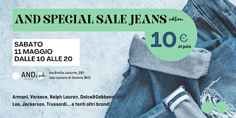 AND SPECIAL SALE: FUORITUTTO JEANS EDITION
