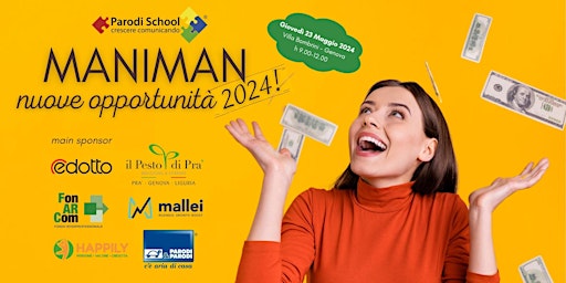 Imagem principal do evento MANIMAN nuove opportunità 2024!