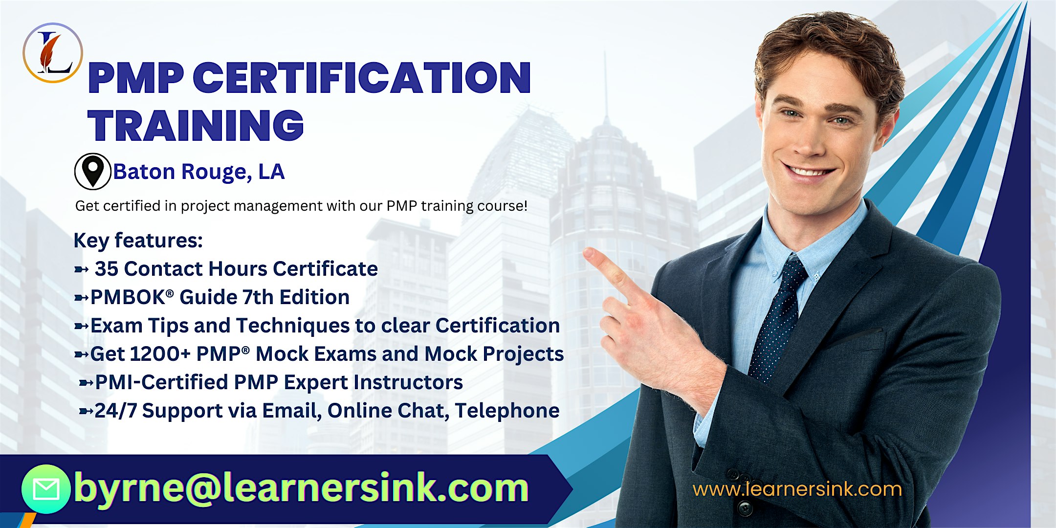 PMP Training Bootcamp in Baton Rouge, LA