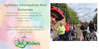 JoyRiders Intermediate Bike Ride  - Ealing to Battersea primary image