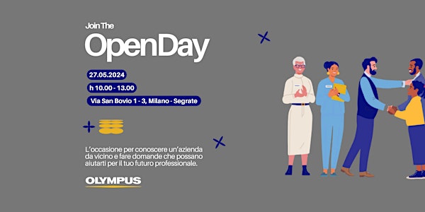 Open Day Olympus Italia - un evento di orientamento professionale