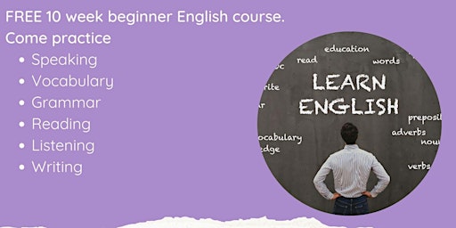 Imagem principal do evento Beginner English Course