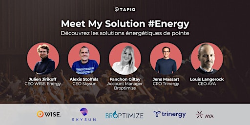 Imagem principal do evento Meet My Solution #Energy