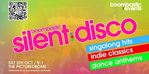Imagem principal do evento Boombastic Silent Disco - Greatest Hits!