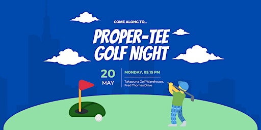 Hauptbild für Proper-tee Golf Night | AUPSS 2024