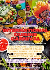 International Cuisine Carnival