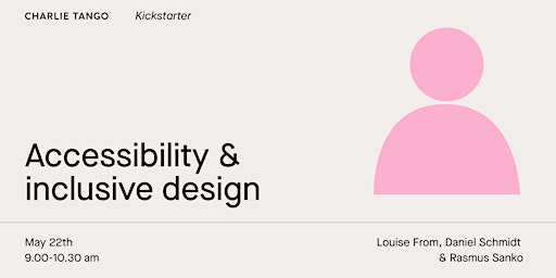 Kickstarter: Accessibility and inclusive design  primärbild