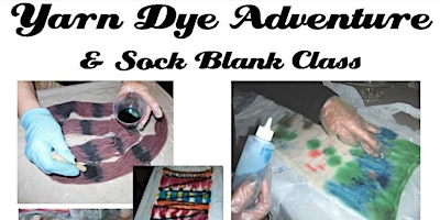 Imagen principal de Yarn Dyeing Adventures and Sock Blank Lessons