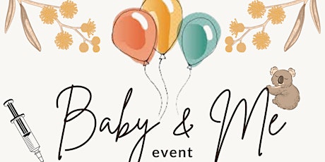 Baby and Me - Tuesday 28th May 2024 - 11-2pm at St Andrews Health Centre
