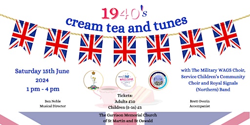 Imagem principal do evento 1940's Cream Tea and Tunes