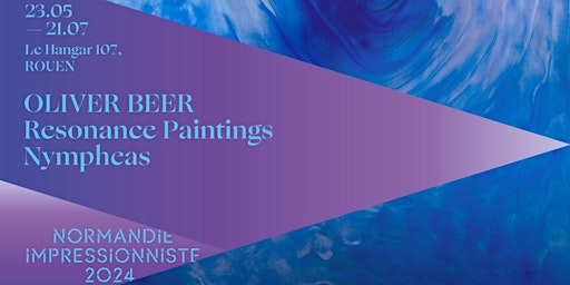 Hauptbild für ARTIST TALK - Oliver Beer // Resonance Paintings au Centre d'Art Hangar 107