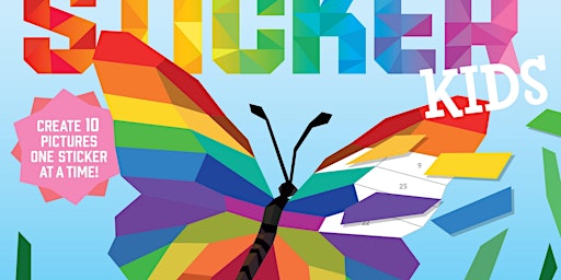 Read eBook [PDF] Paint by Sticker Kids Rainbows Everywhere! Create 10 Pictu primary image