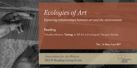 DECR Reading Group: Exploring Relationships between Art and the Environment