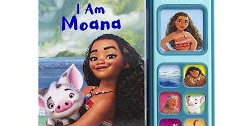 [PDF READ ONLINE] Disney Moana - I Am Moana Little Sound Book - PI Kids (Di primary image