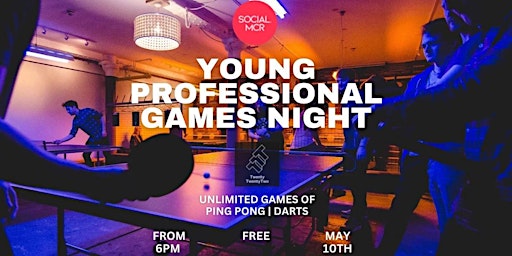 Imagem principal do evento Young Professional Games Night @TwentyTwentyTwo