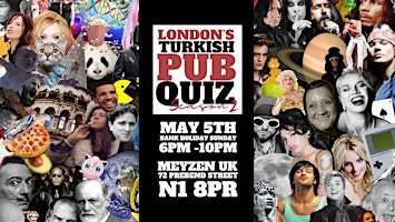 Imagem principal de London's Turkish PUB QUIZ: S2 is here!
