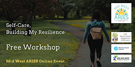 Free Workshop: Self Care, Building My Resilience  primärbild