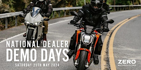 Hauptbild für Zero Motorcycles National Dealer Demo Days - Wheels Peterborough