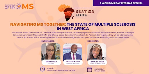 Hauptbild für NAVIGATING MS TOGETHER: THE STATE OF MULTIPLE SCLEROSIS IN WEST AFRICA