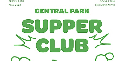Imagem principal do evento CENTRAL PARK SUPPER CLUB