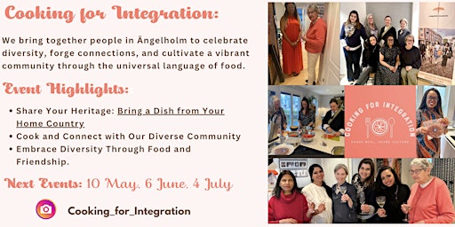 Imagem principal do evento Cooking for Integration