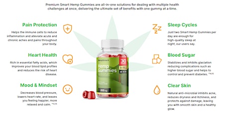Smart Hemp Gummies Australia (Recommended) Natural Health Program!
