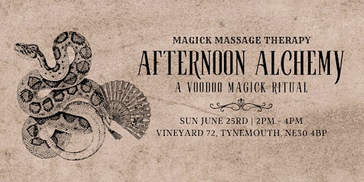 Imagem principal do evento Afternoon Alchemy: a Voodoo Magick Ritual