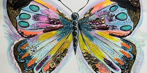 Soul Sisters Art Workshop- MIXED MEDIA BUTTERFLY primary image