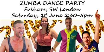 Imagem principal do evento ZUMBA DANCE PARTY IN FULHAM
