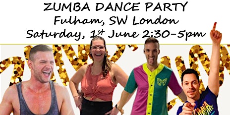 Imagem principal do evento ZUMBA DANCE PARTY IN FULHAM